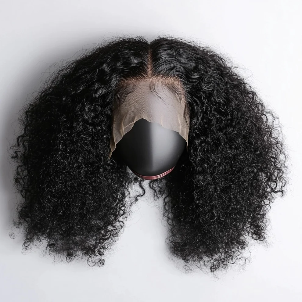 Virgin Lace Frontal Wig (CURLY)