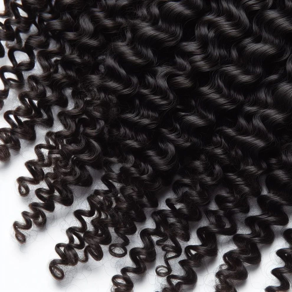 Virgin Closure Wig (CURLY)